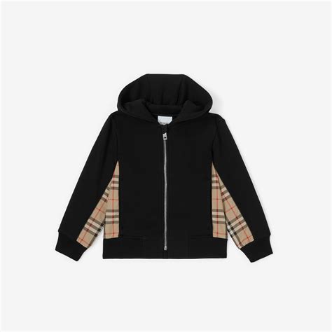 burberry safari zip hoodie